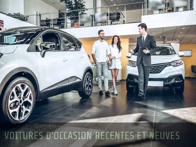 Voitures d'occasion récentes et neuves